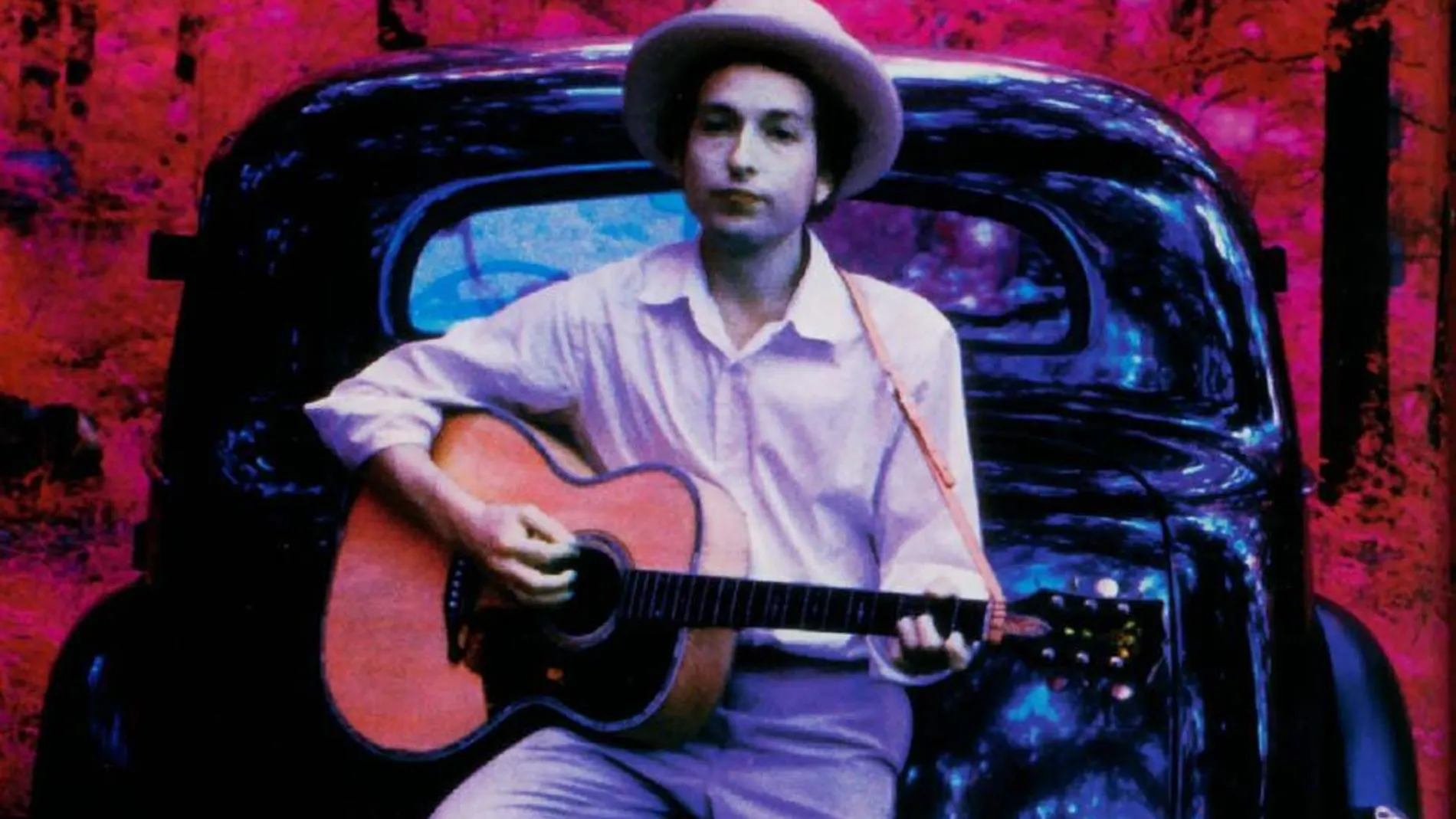 Bob Dylan, en los bosque de Woodstock, el lugar supuestamente idílico en el que vivía