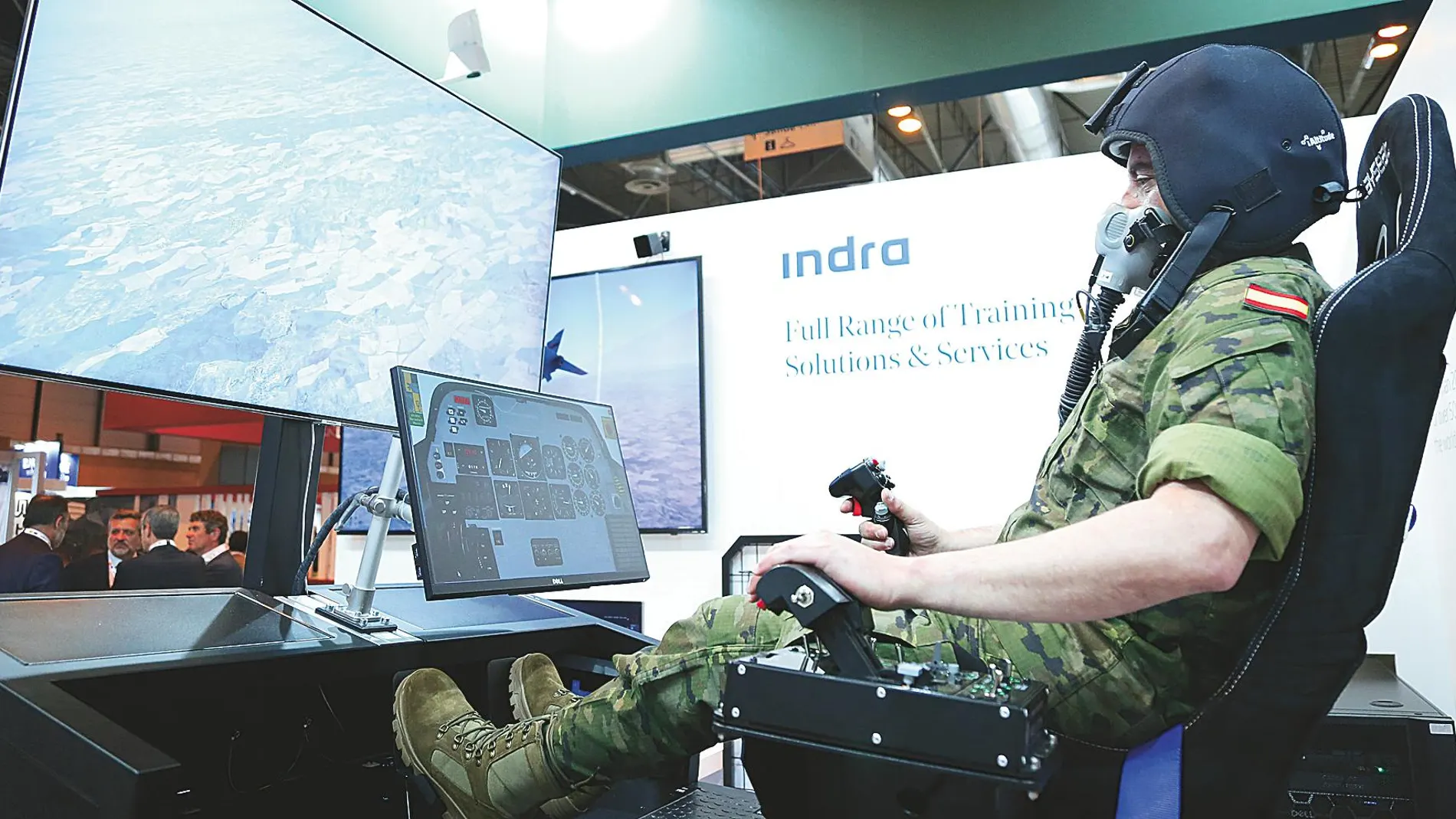 Simulador de Indra e iAltitude, que prepara a los pilotos para volar en condiciones extremas de falta de oxígeno