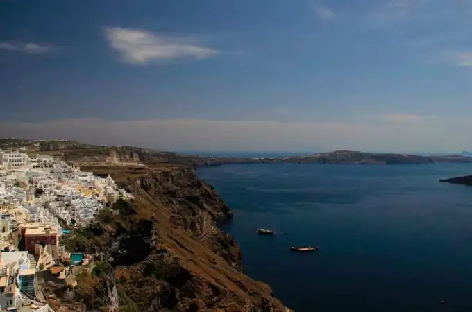 El archipiélago de Santorini