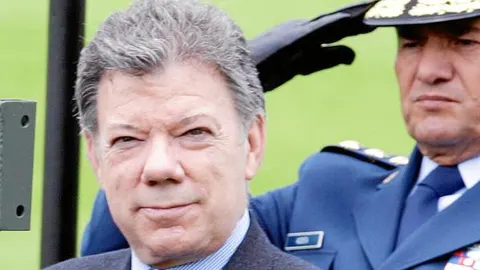 El presidente colombiano Juan Manuel Santos