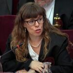 Olga Arderiu, abogada de Carme Forcadell