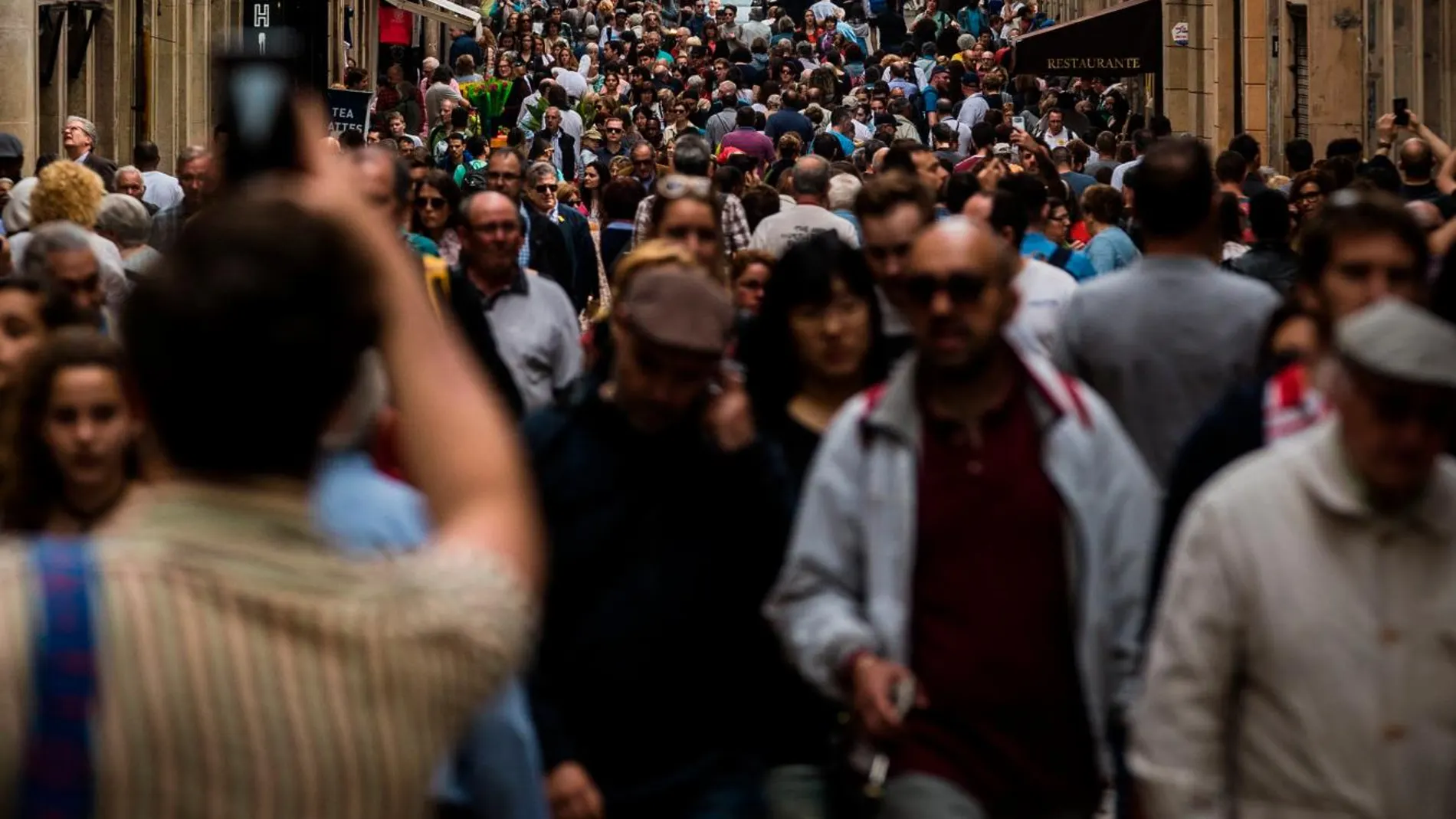 Riadas humanas invadirán las calles como si del día de Sant Jordi se tratase