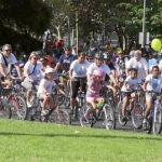 Alrededor de 5.000 majariegos pedalearon juntos en la Fiesta de la Bicicleta