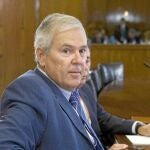El interventor general de la Junta entre 2000 y 2010, durante su comparecencia en el Parlamento en agosto del año pasado
