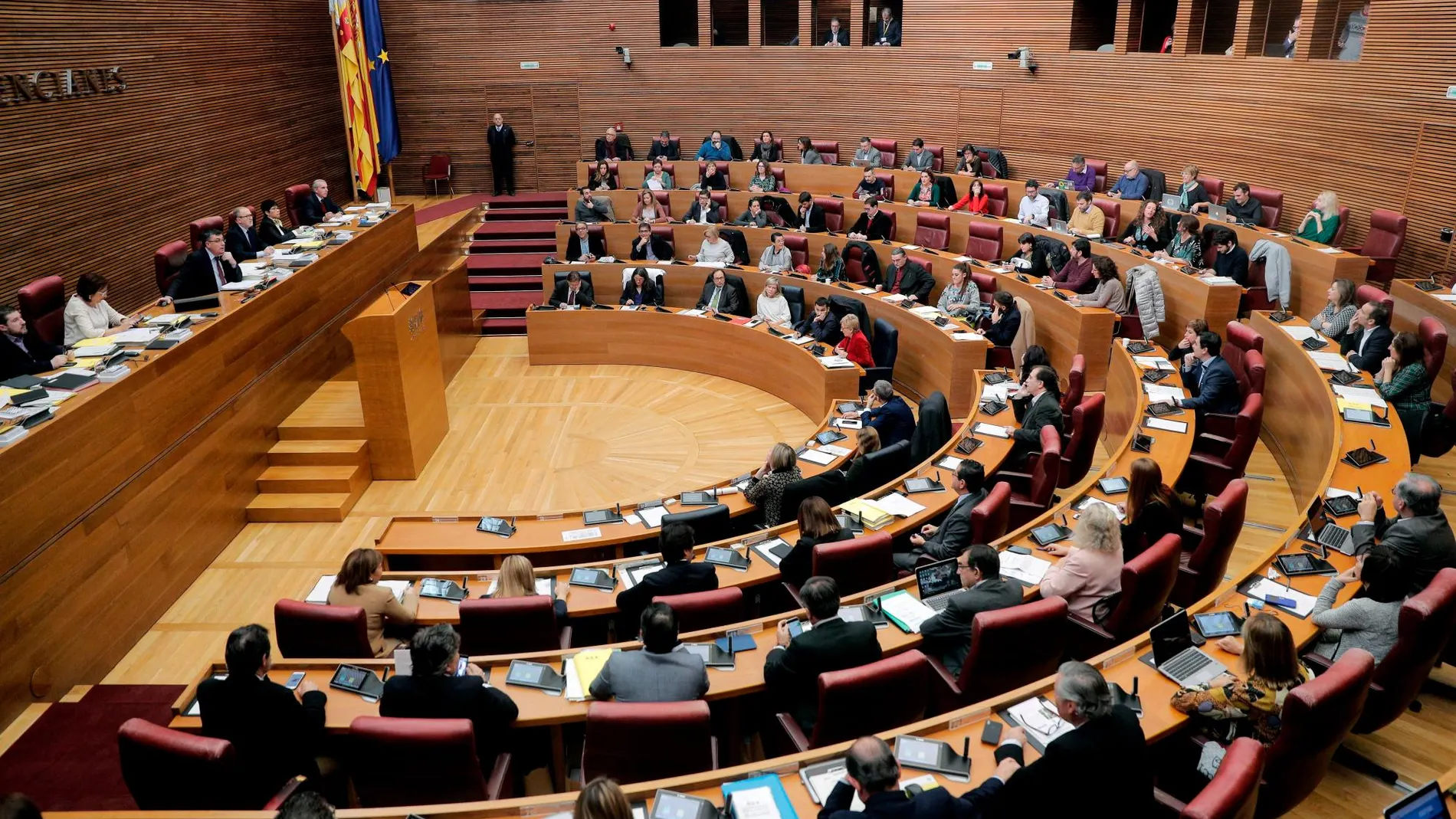 El Pleno de Les Corts Valencianes aprueba los Presupuestos de la Generalitat para 2019