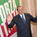 El ex primer ministro Silvio Berlusconi, el pasado 19 de septiembre, durante la inauguración de la sede de Fuerza Italia en Roma