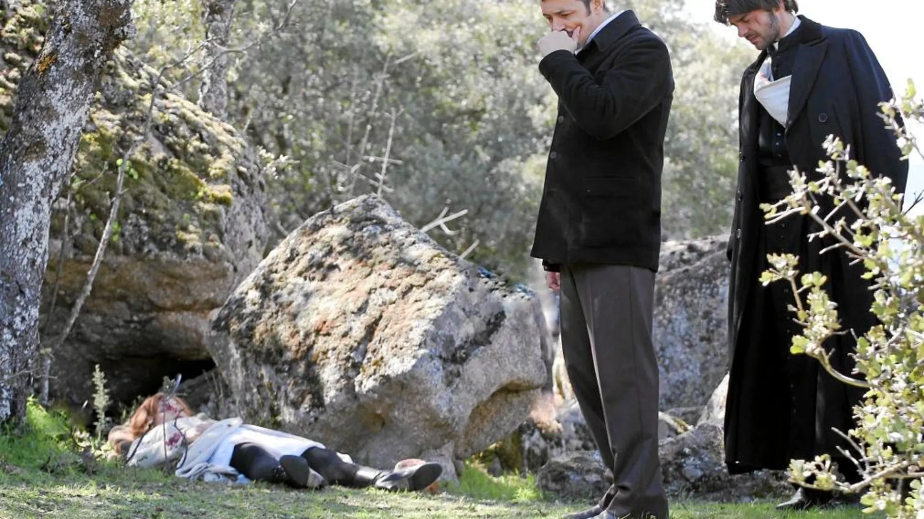 Una de las escenas de «El secreto de Puente Viejo», que en abril tuvo una media de cuota del 17,8 por ciento