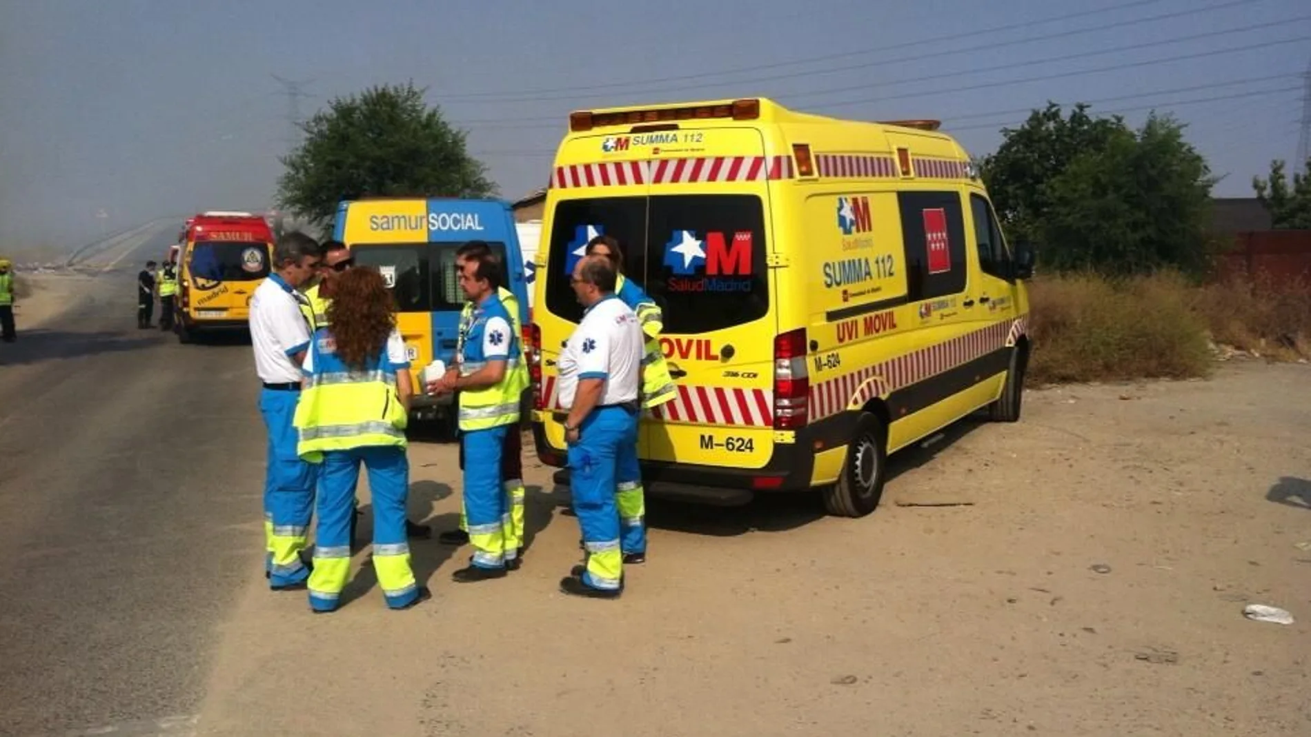 Imagen de archivo de una ambulancia del Summa