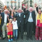 El alcalde de Barcelona, Xavier Trias, participó en la Vía Catalana el pasado 11 de septiembre para exigir la independencia
