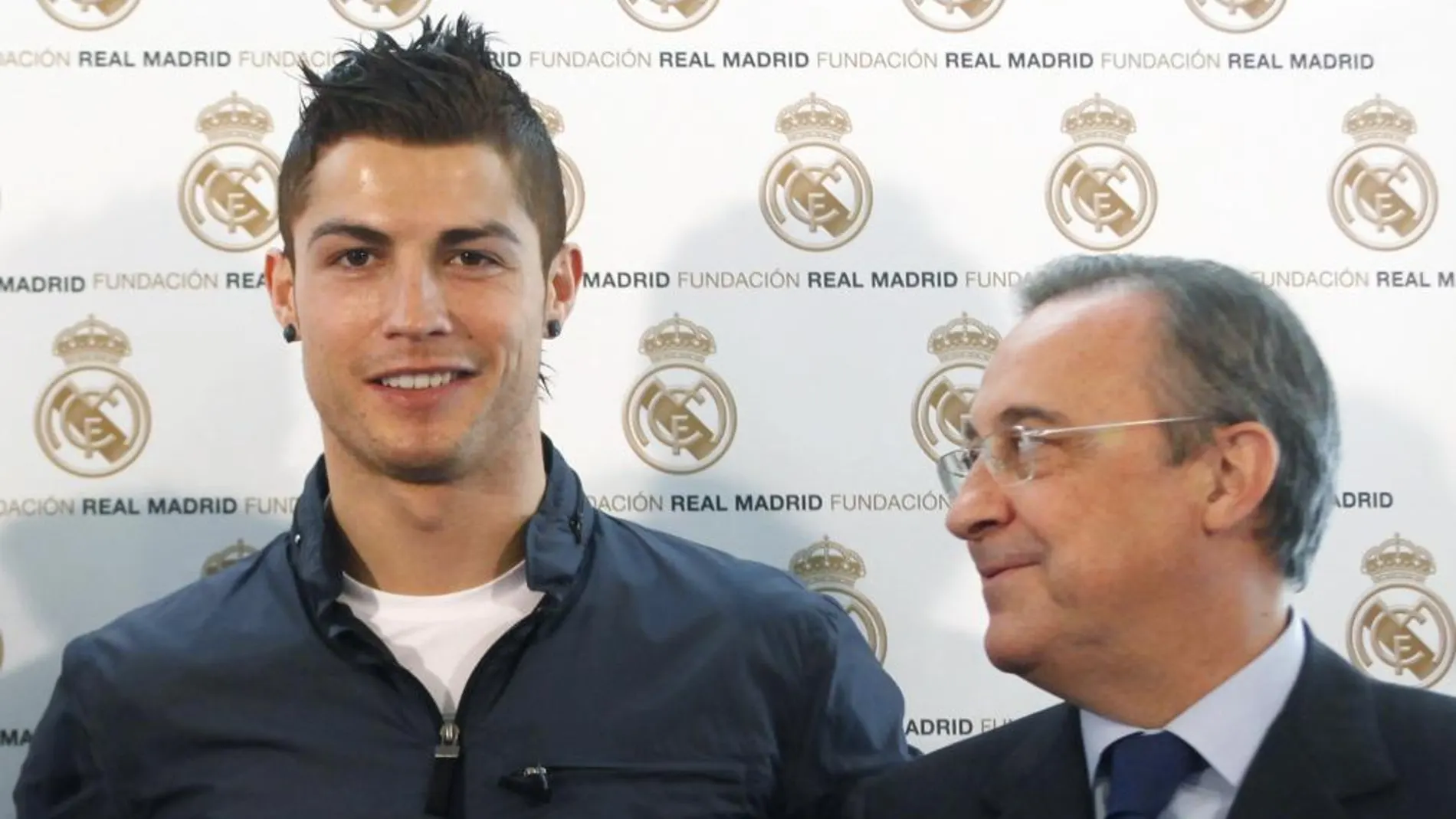 Florentino Pérez tiene la «absoluta seguridad» de que Cristiano se retirará en el Madrid