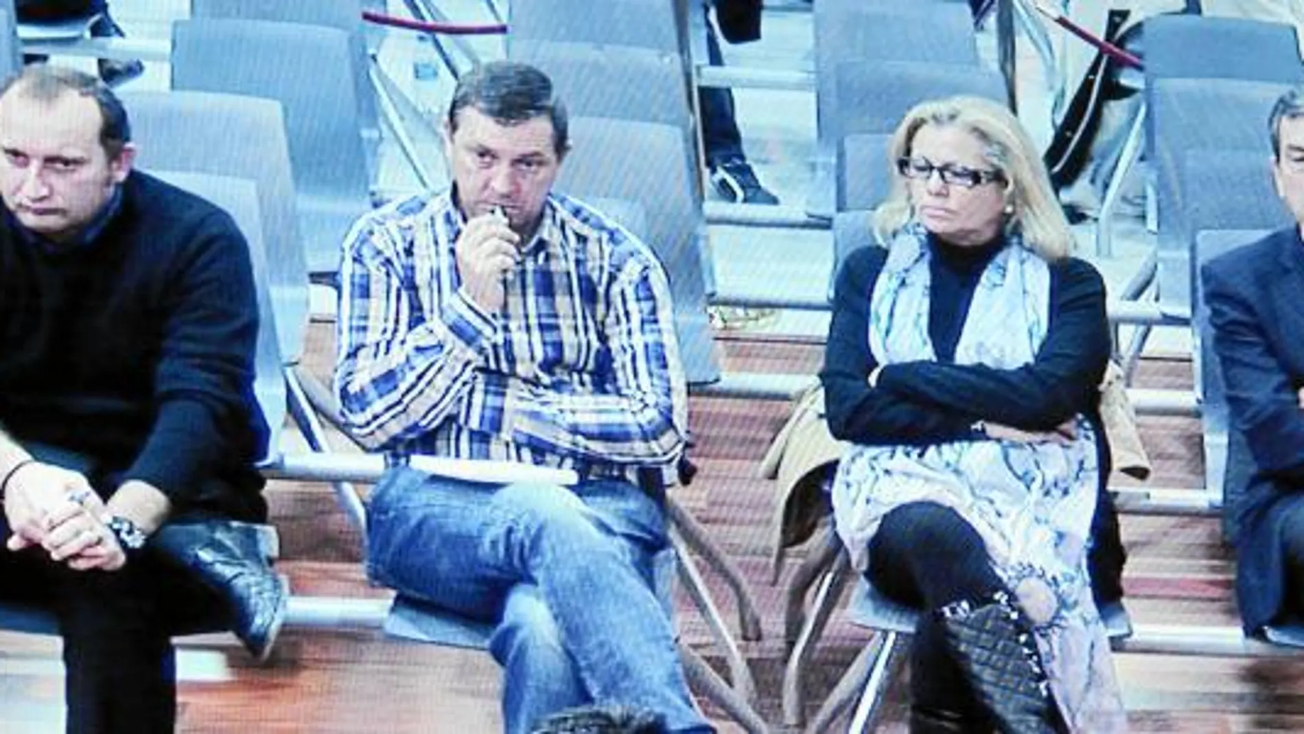 La cantante, junto al resto de imputados por el «caso blanqueo»