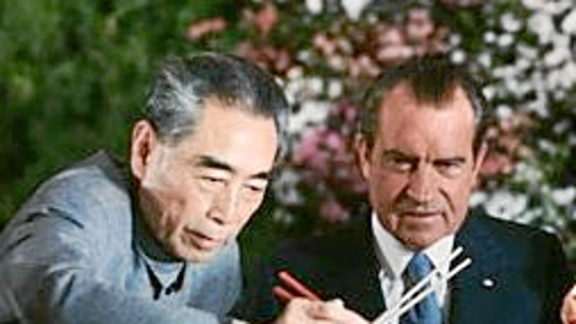 Nixon, primer presidente de EE UU en China