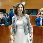 La candidata a presidir la Comunidad de Madrid, Isabel Díaz Ayuso, quiere coser un acuerdo en torno a la fiscalidad, la educación y la sanidad. Foto: Gonzalo Pérez