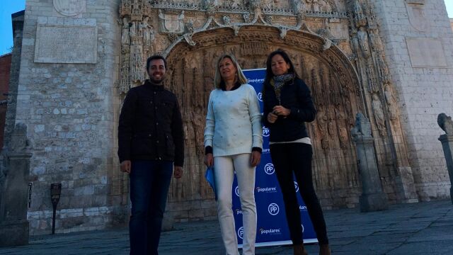 Pilar del Olmo, Borja García y María de Diego presentan el programa