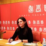La portavoz de Educación del PP en Les Corts, Beatriz Gascó