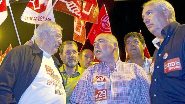 UGT cargó a la Junta preparativos de la huelga general contra Zapatero