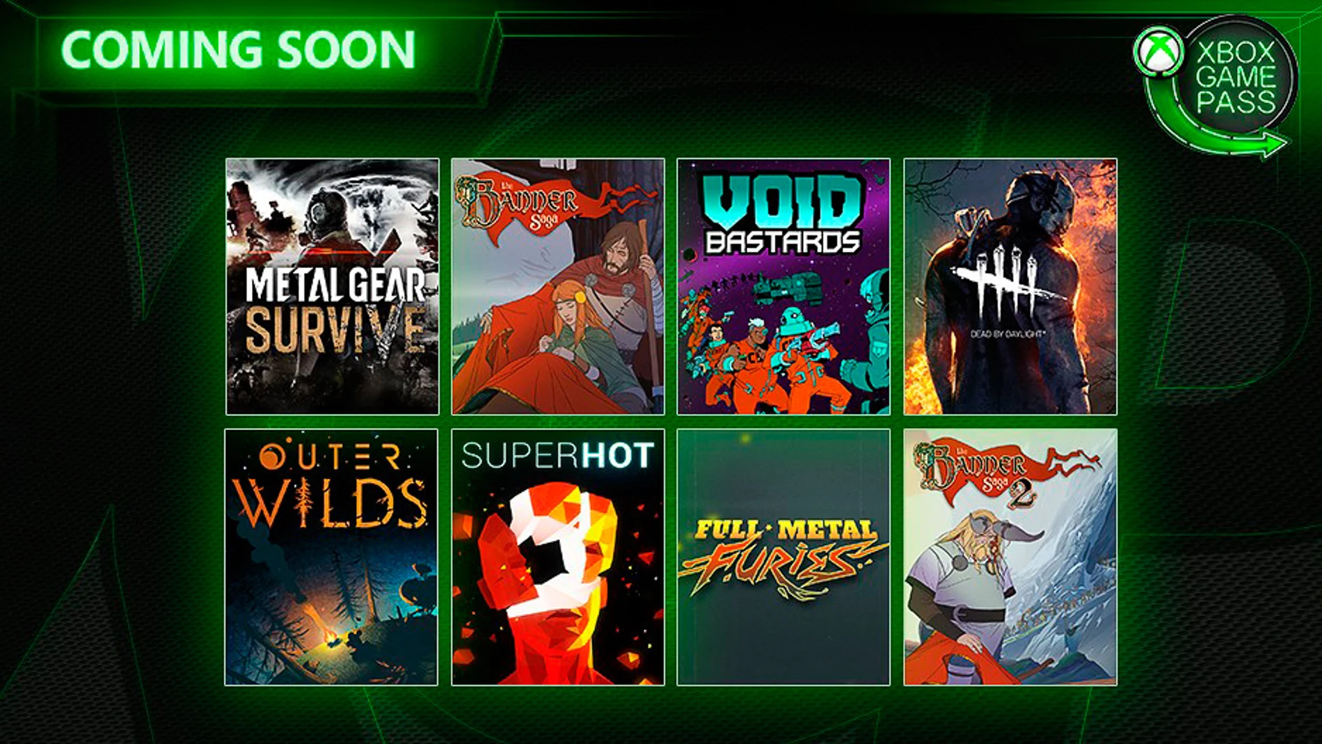 Las nuevas incorporaciones al elenco de títulos de Xbox Game Pass