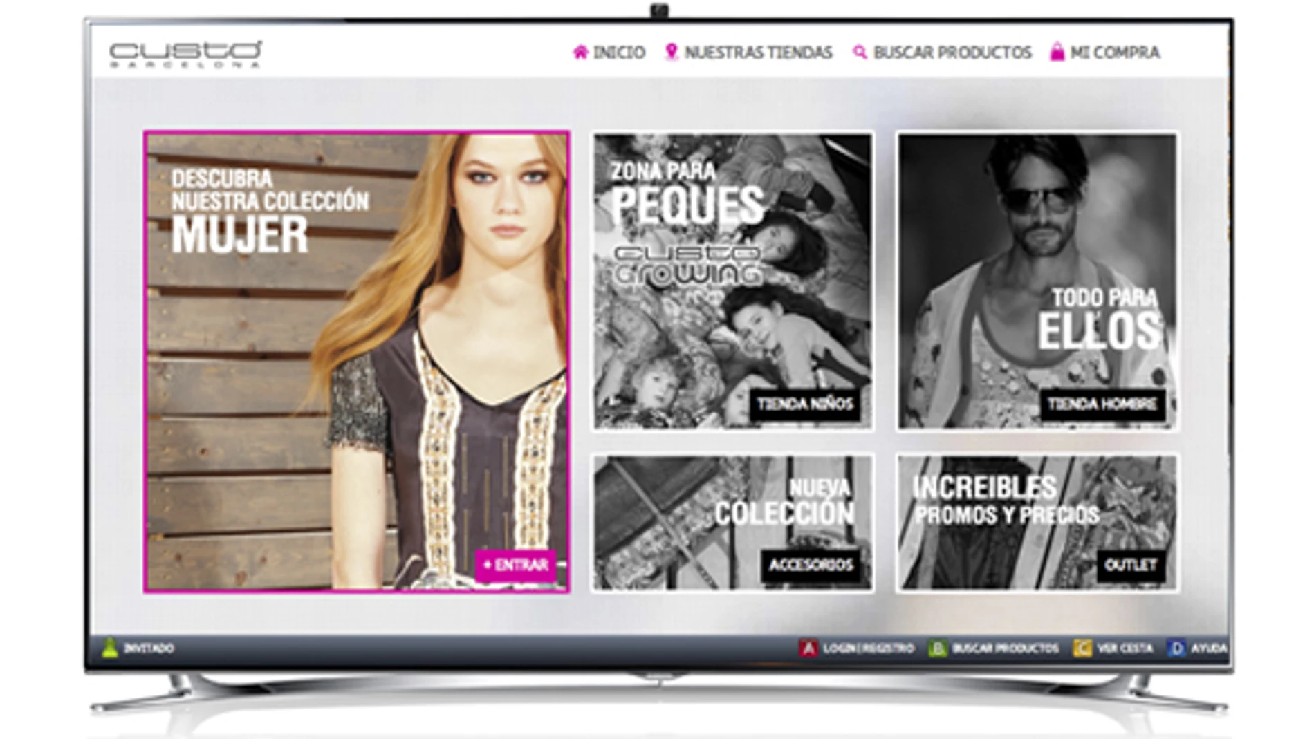 Custo Barcelona estrena su app en los smartphones y Smart TVs de Samsung