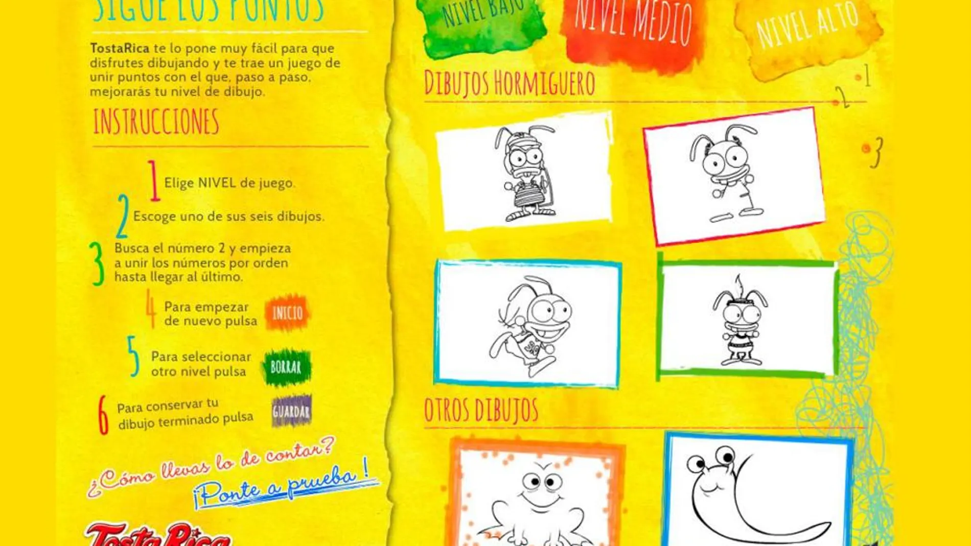 Sigue los puntos, una divertida app educativa para que los niños aprendan a contar y dibujar