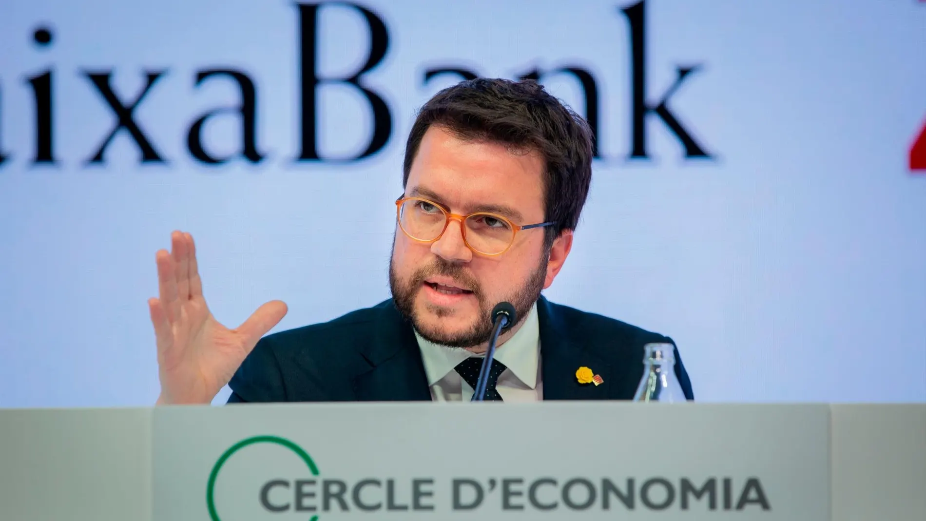 Pere Aragonès interviene en la sesión “Horizontes Y Perspectivas De La Economía”