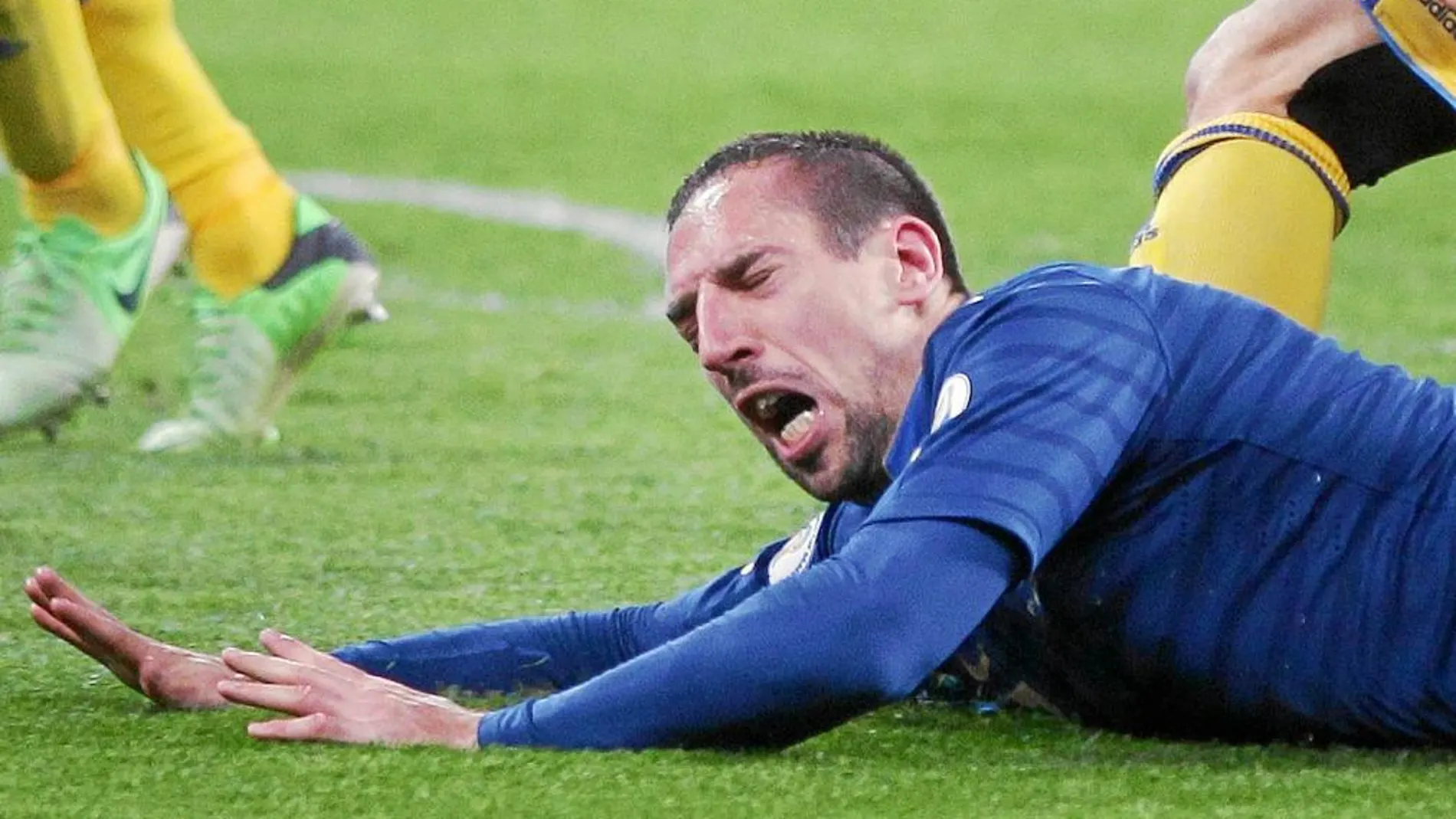 En las genialidades de Ribéry confían los aficionados franceses para que su selección esté en Brasil
