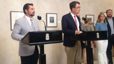 Mario Gómez y José Ballesta