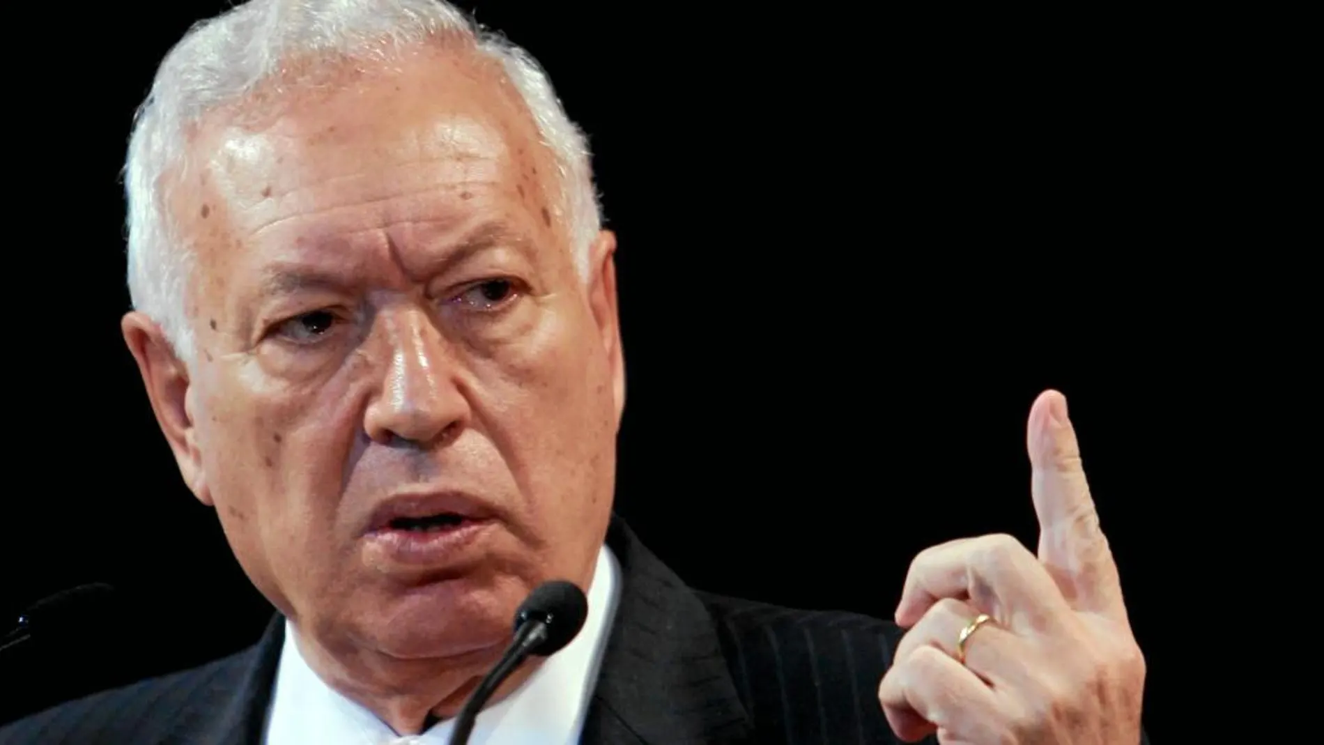 García-Margallo, durante una intervención en Barcelona este año
