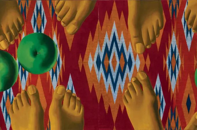 Luchita Hurtado, la artista a la que Duchamp dio un masaje en los pies