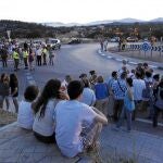 Los vecinos de la urbanización Cerro de Alarcón pasaron la noche fuera de sus casas