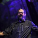 El cantante de reggae Damian Marley, hijo del mítico Bob Marley, durante el concierto de clausura del Festival Rototom Sunsplash