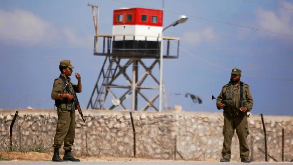Así es la zona tapón en la frontera con Gaza: Egipto se blinda ante la inminente incursión israelí en Rafah
