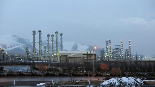 Instalaciones nucleares en la planta de Arak, en Irán/AP