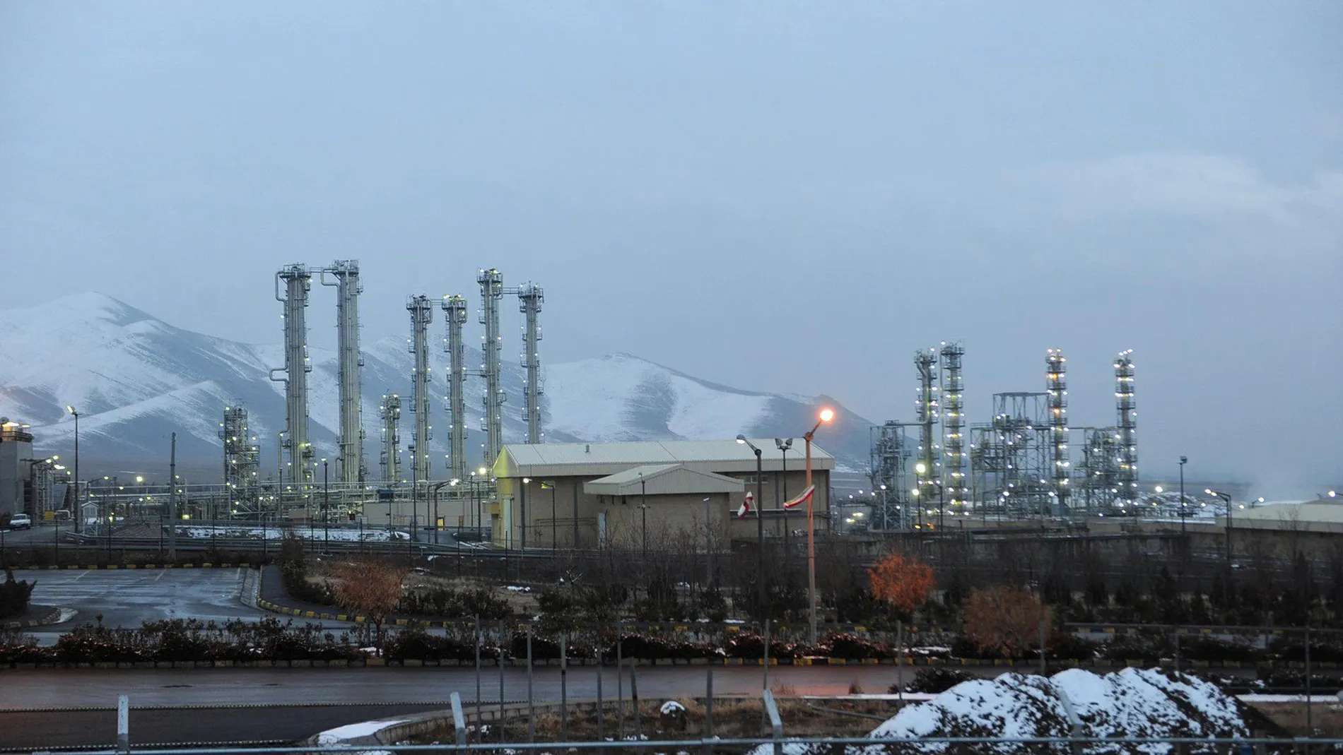 Instalaciones nucleares en la planta de Arak, en Irán/AP