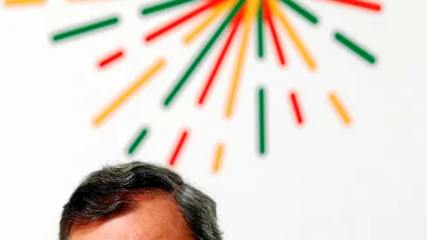 El presidente del BCE, Mario Draghi, ayer, tras la reunión del Consejo de Gobierno