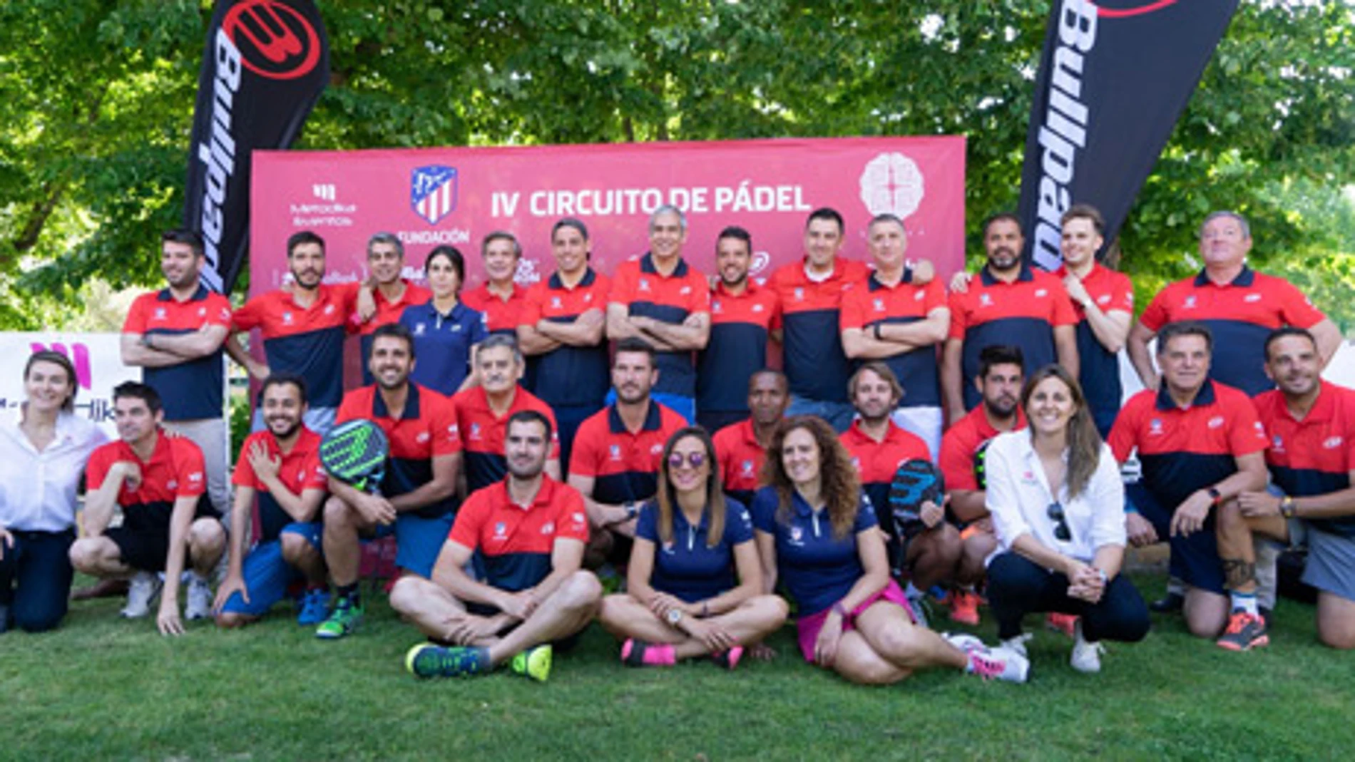 Presentación del circuito solidario de la Fundación Atlético de Madrid