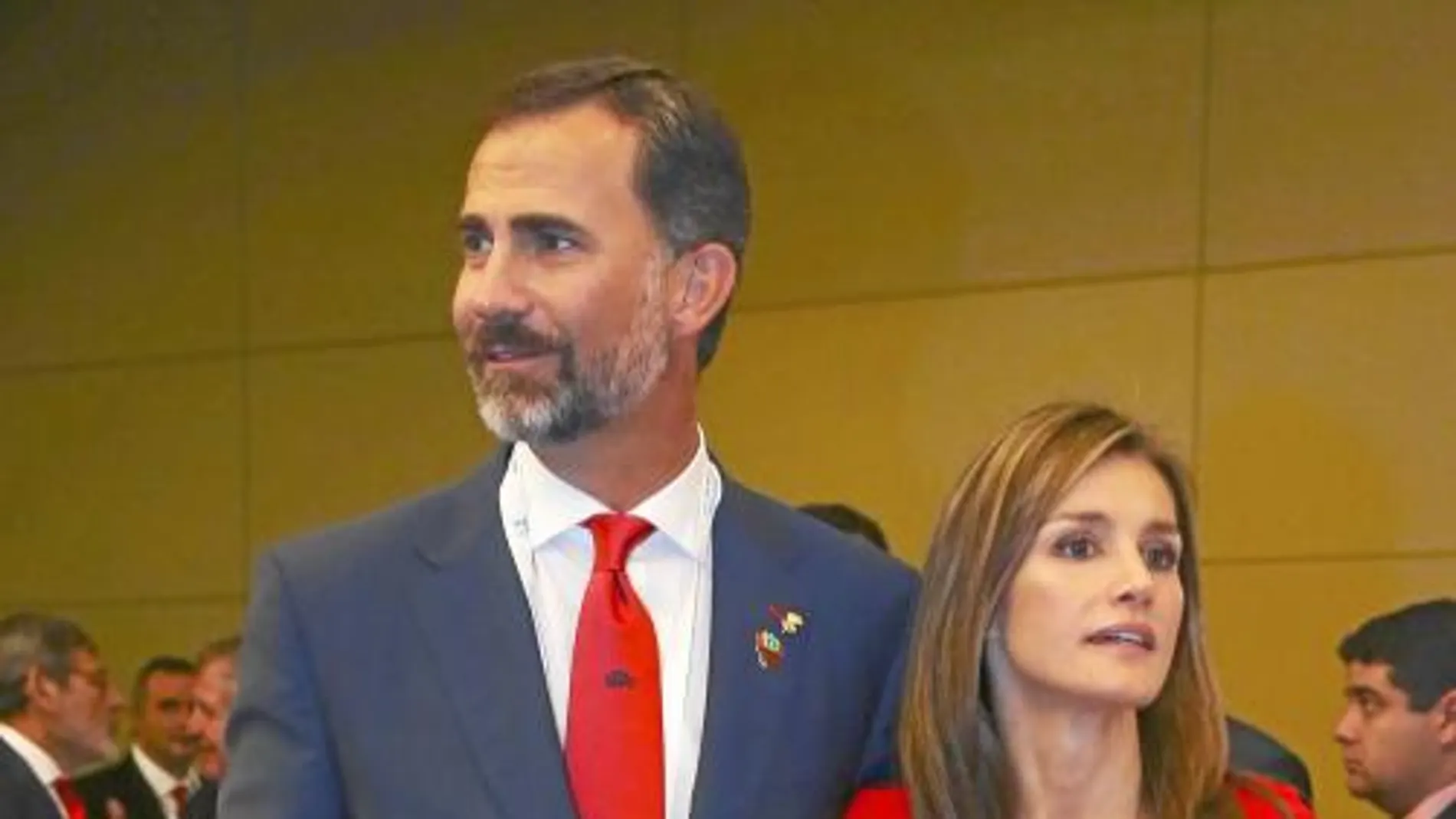 Don Felipe y Doña Letizia en Buenos Aires antes de presentar la candidatura de Madrid 2020