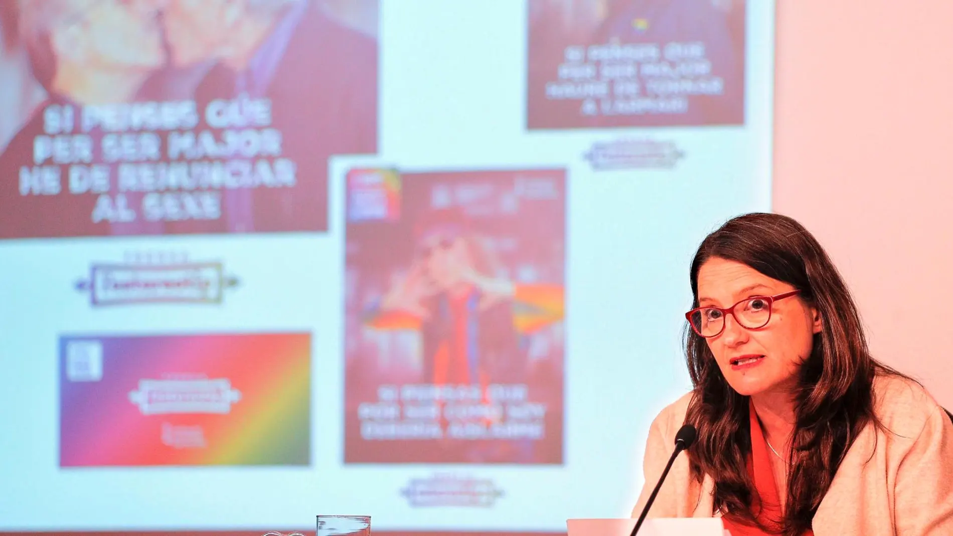 Oltra presentó una campaña del Consell en el Día Internacional contra la LGTBIfobia