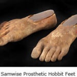Protesis de pies de hobbit