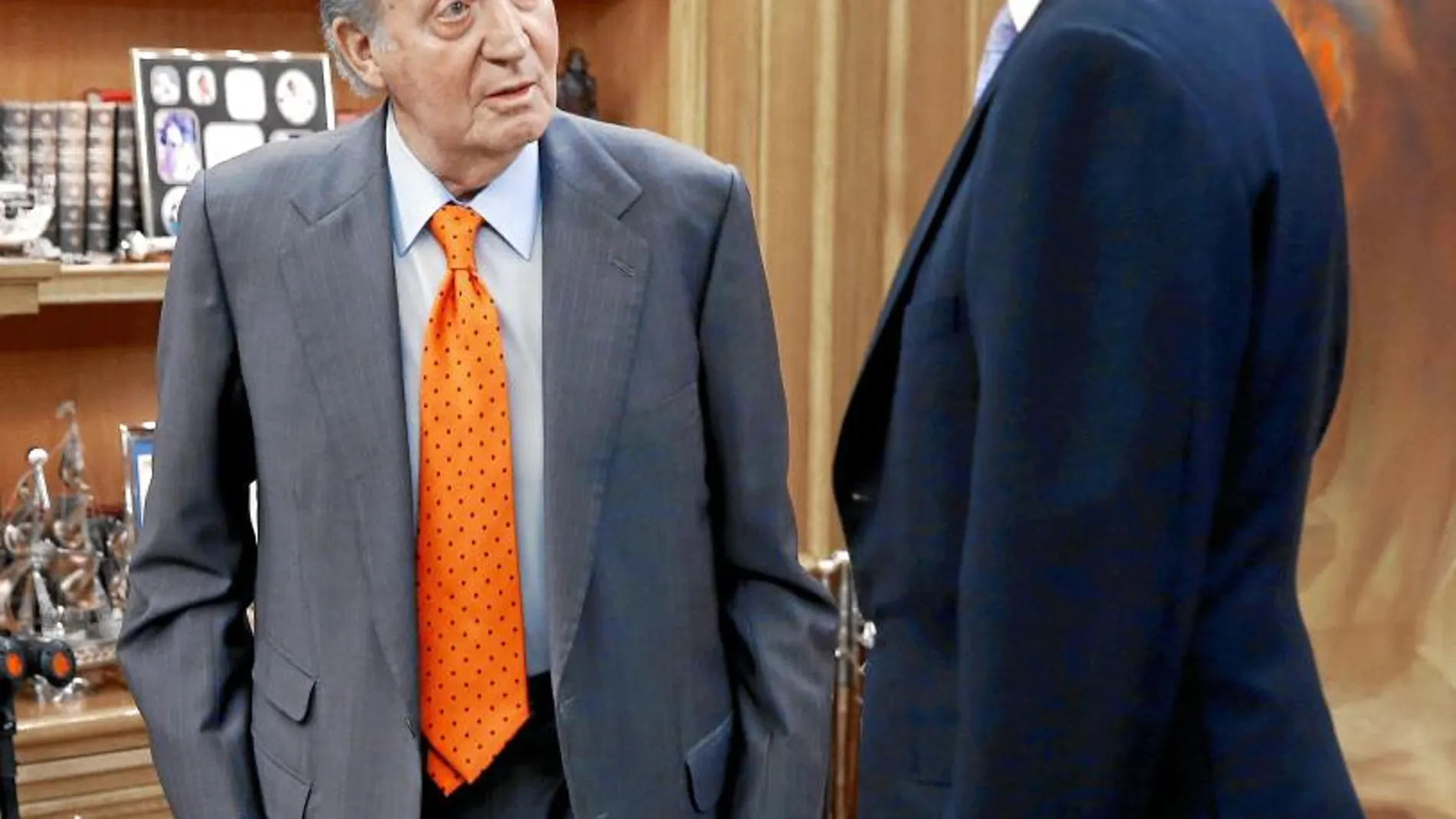Don Juan Carlos y Don Felipe se reunieron ayer con Rajoy y Margallo en Zarzuela para preparar la Cumbre de Panamá