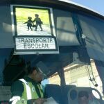 El autobús se dirigía hacía el municipio de Bolaños de Calatrava/foto: Rubén Mondelo
