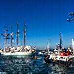El buque escuela ha partido de Cádiz