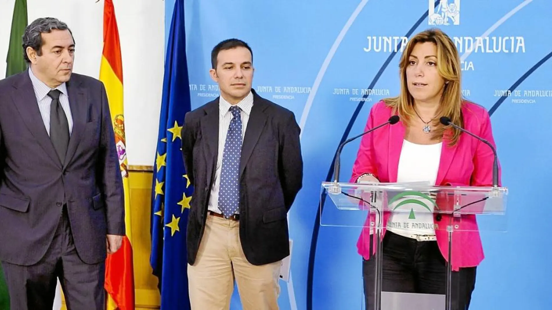 Susana Díaz, consejera de Presidencia e Igualdad, ayer