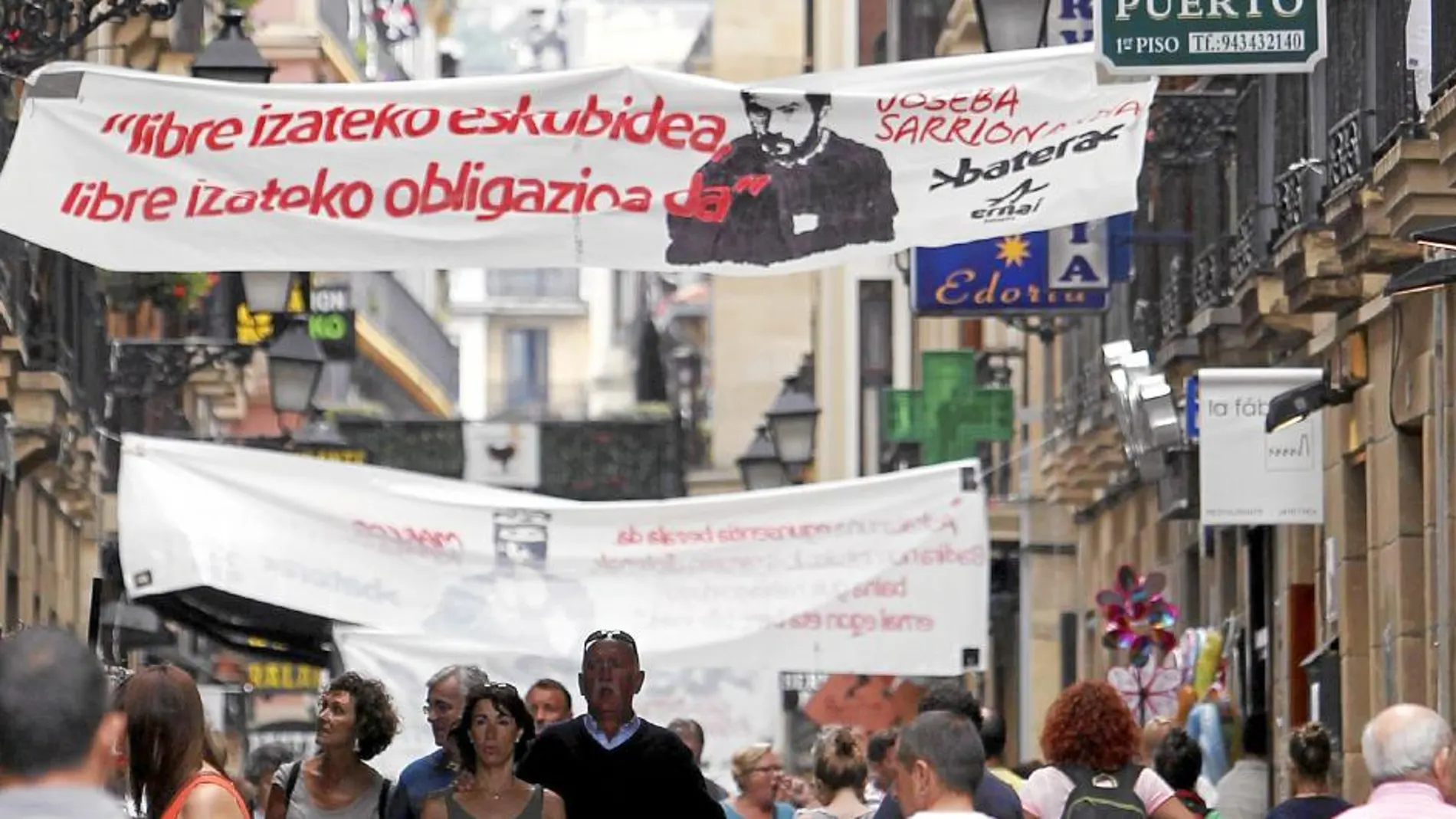 Los proetarras dejan las fiestas de Bilbao sin «txupinera»