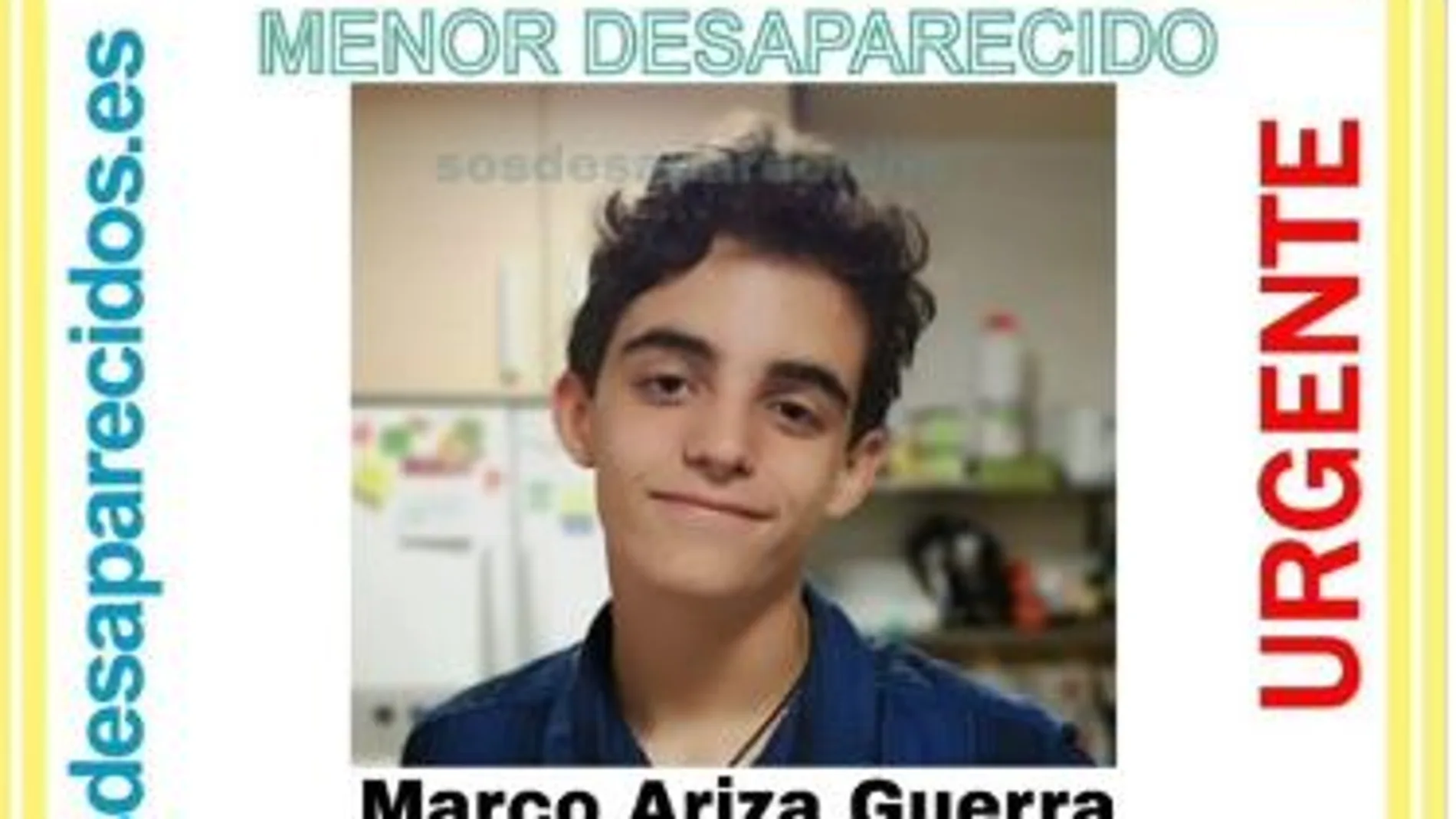 El joven desaparecido ayer en Torrejón de la Calzada