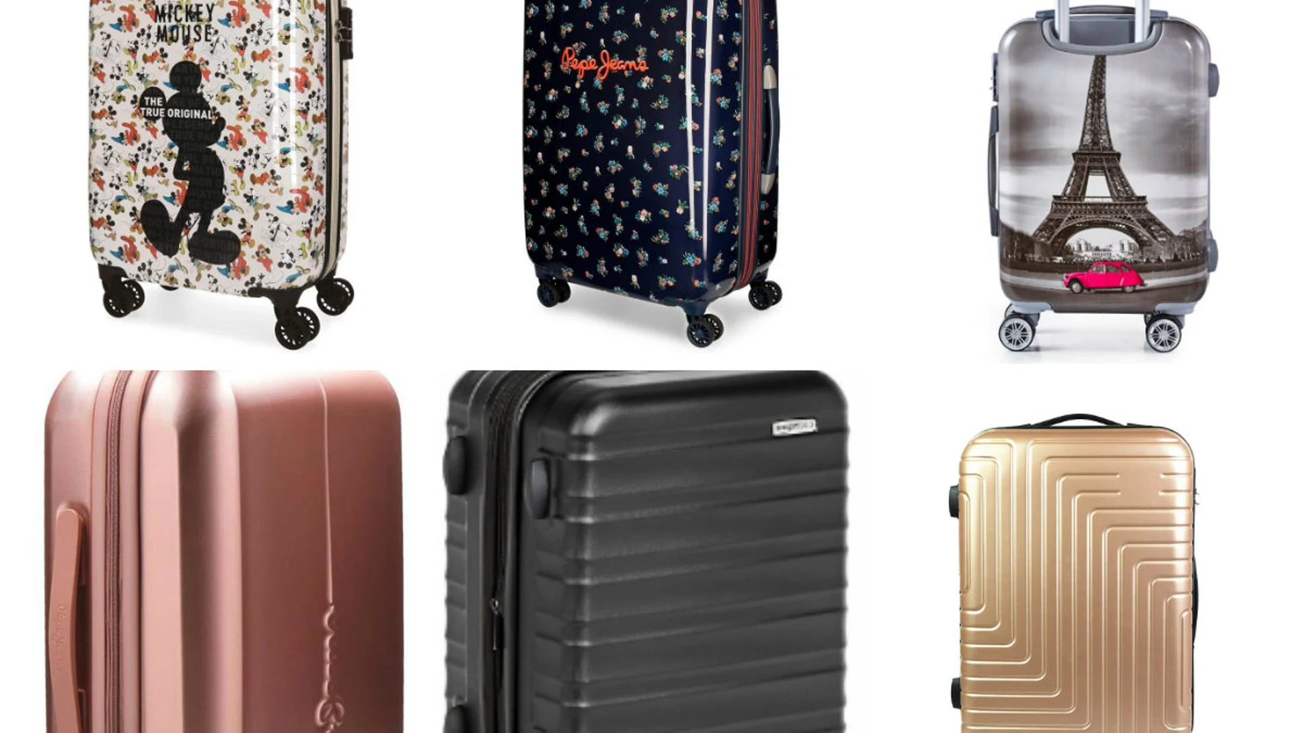 Seis maletas de viaje medianas para llevar todos los looks