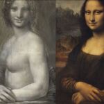 A la izda., La "Monna Vanna"; a la dcha., "La Gioconda", obra de Da Vinci con la que guarda apreciables similitudes en su composición