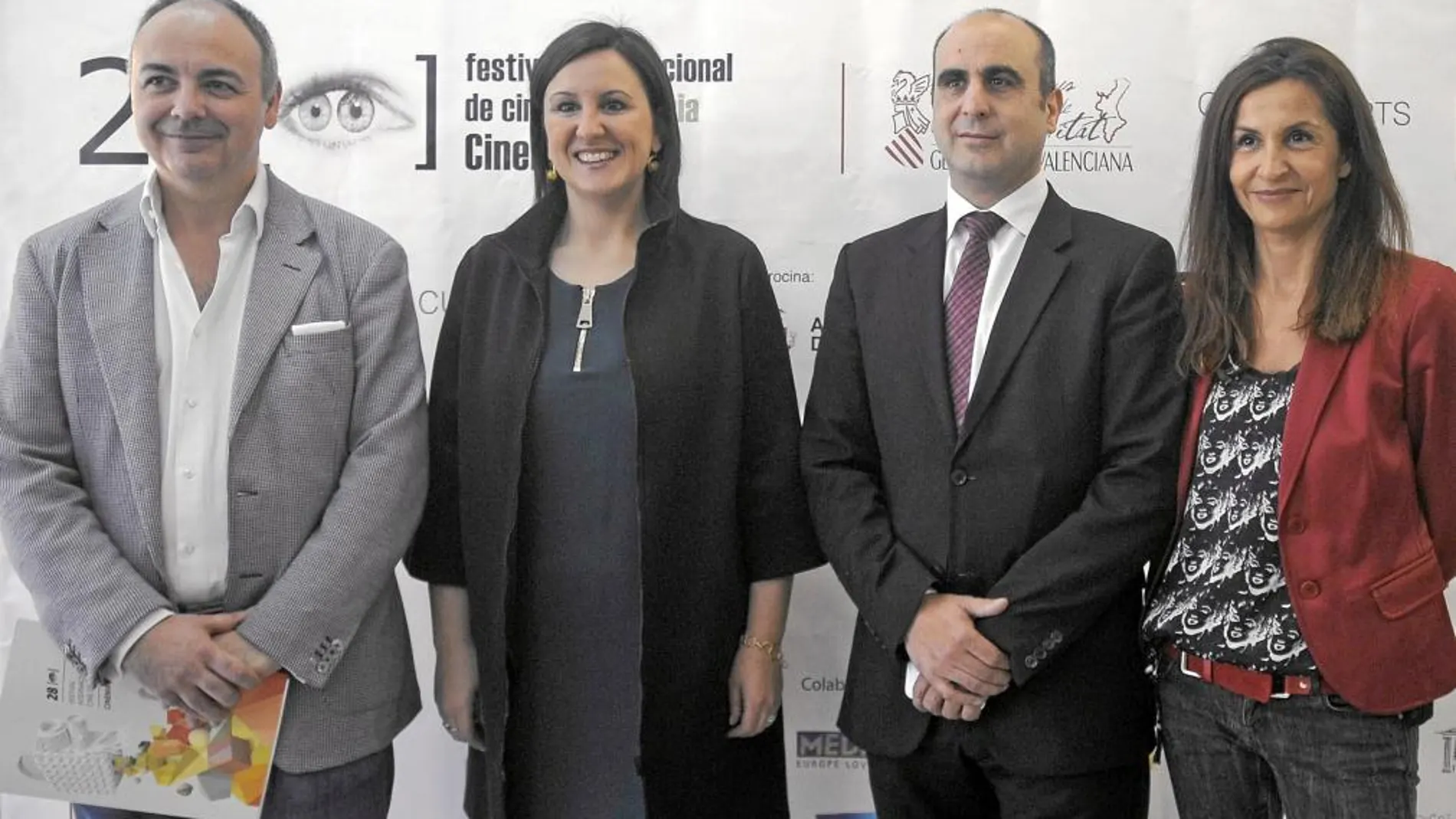 Rafael Maluenda, María José Catalá, Manuel Tomás y Nuria Cidoncha