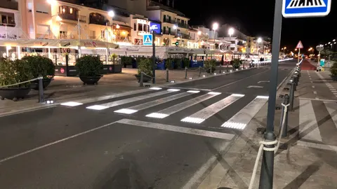 Así serán los primeros pasos de peatones inteligentes en Valencia