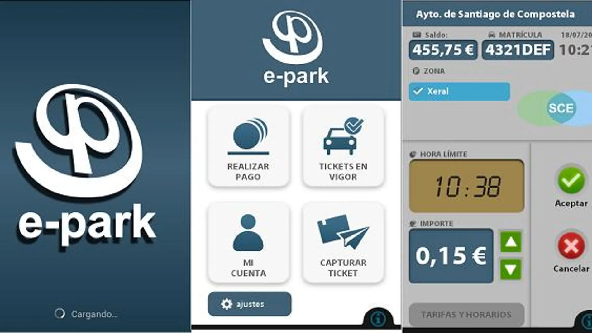 e-park: el parquímetro en tu móvil
