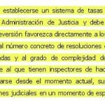 Los jueces pidieron el año pasado tasas «pedagógicas» y «disuasorias»